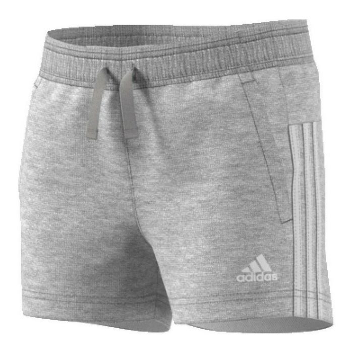 Pantalones Cortos Deportivos para Niños Adidas 3S CF7292 Gris Pantalones Cortos Deportivos para Niños Adidas 3S CF7292 Gris