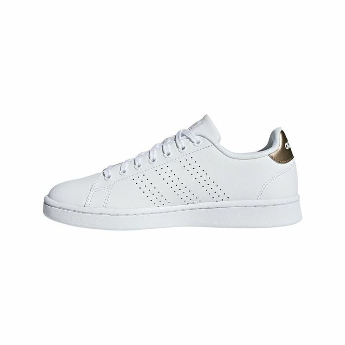 Zapatillas Casual Mujer Adidas Advantage Blanco 8