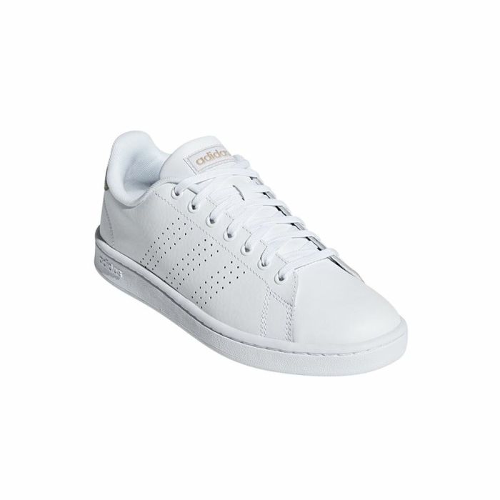 Zapatillas Casual Mujer Adidas Advantage Blanco 5