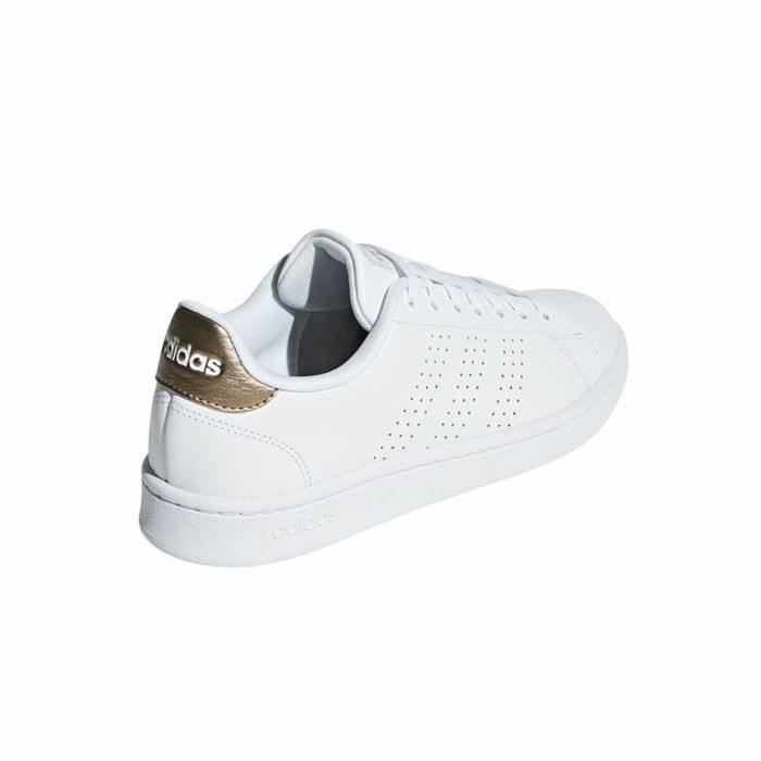 Zapatillas Casual Mujer Adidas Advantage Blanco 4