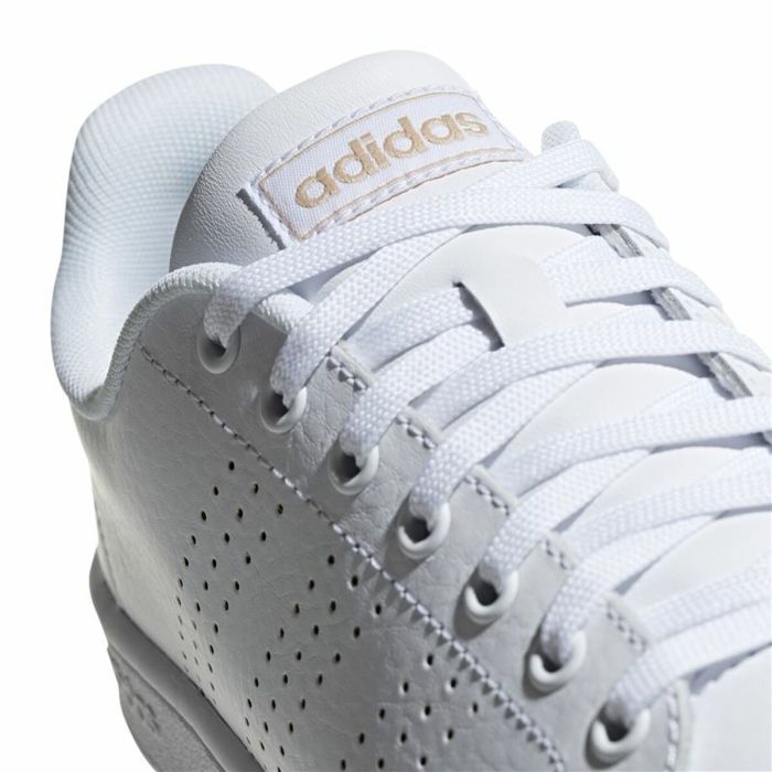 Zapatillas Casual Mujer Adidas Advantage Blanco 3