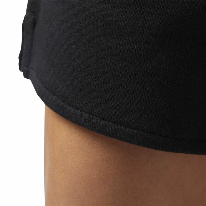 Pantalones Cortos Deportivos para Mujer Reebok Elements Simple Negro 1