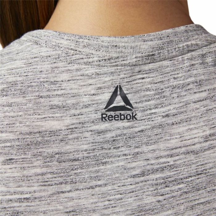 Camiseta de Tirantes Mujer Reebok Marble Muscle Gris claro 1