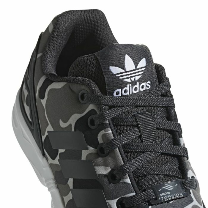 Zapatillas Casual Niño Adidas Zx Flux Negro 4