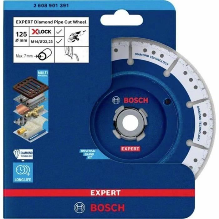 Disco de corte BOSCH Expert Cerámica Ø 125 mm 1