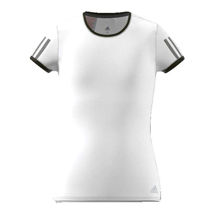 Camiseta de Manga Corta Infantil Adidas CLUB TEE DU2464 Blanco Poliéster 2