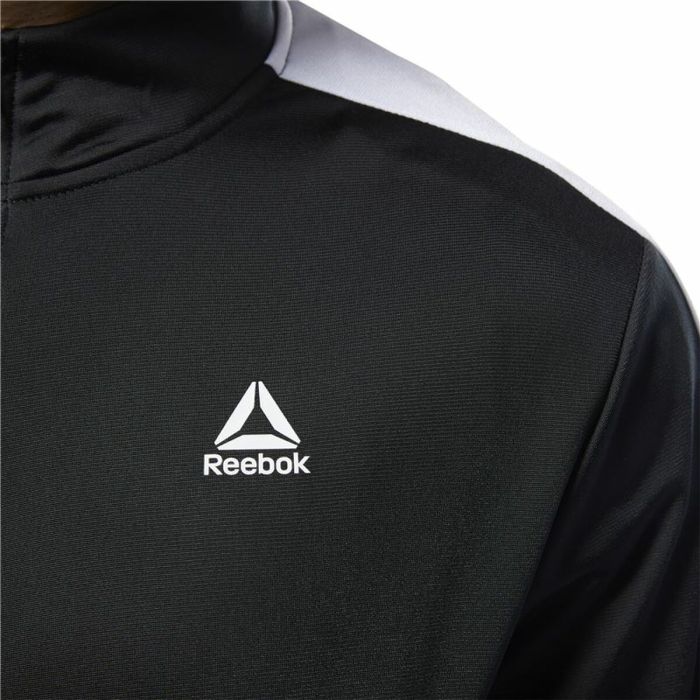 Chaqueta Deportiva para Hombre Reebok Essentials Linear Logo Negro 1