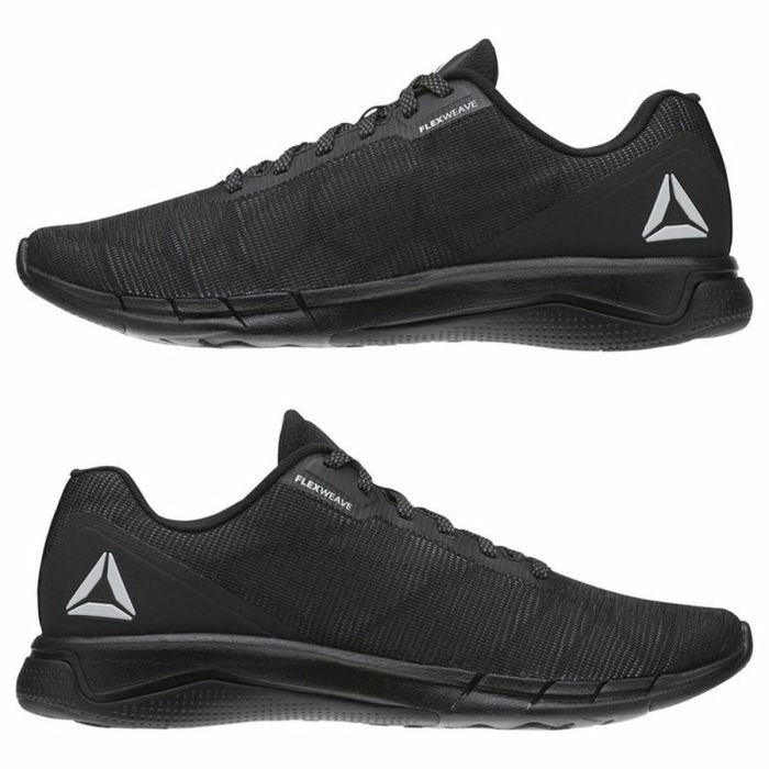 Zapatillas de Running para Adultos Reebok Fast Flexweave Negro Hombre 1