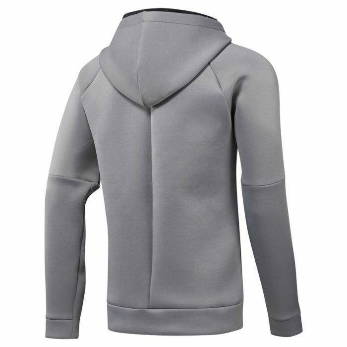 Sudadera con Capucha Hombre Reebok Supply Tech Gris 7