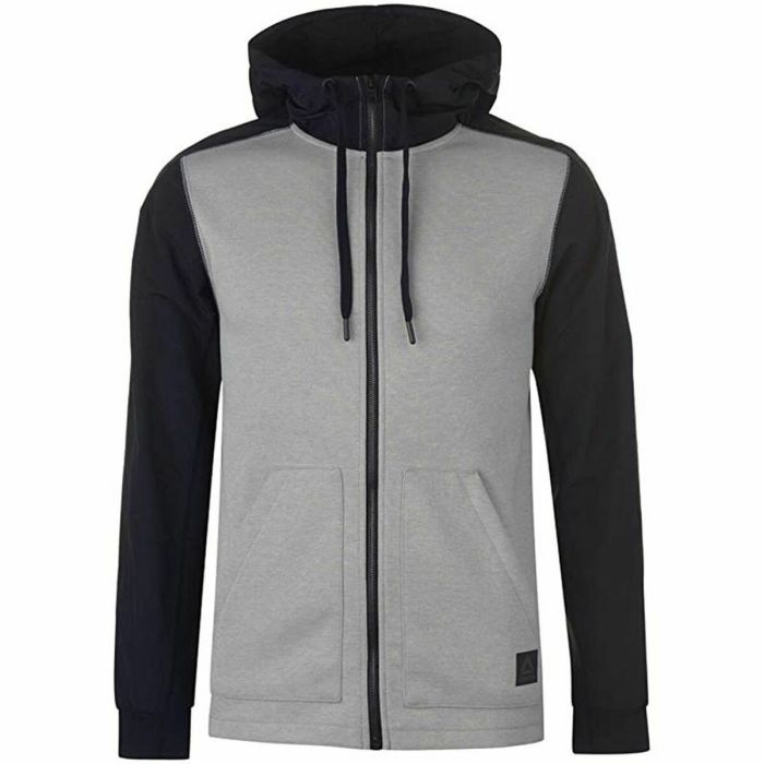 Chaqueta Deportiva para Hombre Reebok Training Supply Gris claro