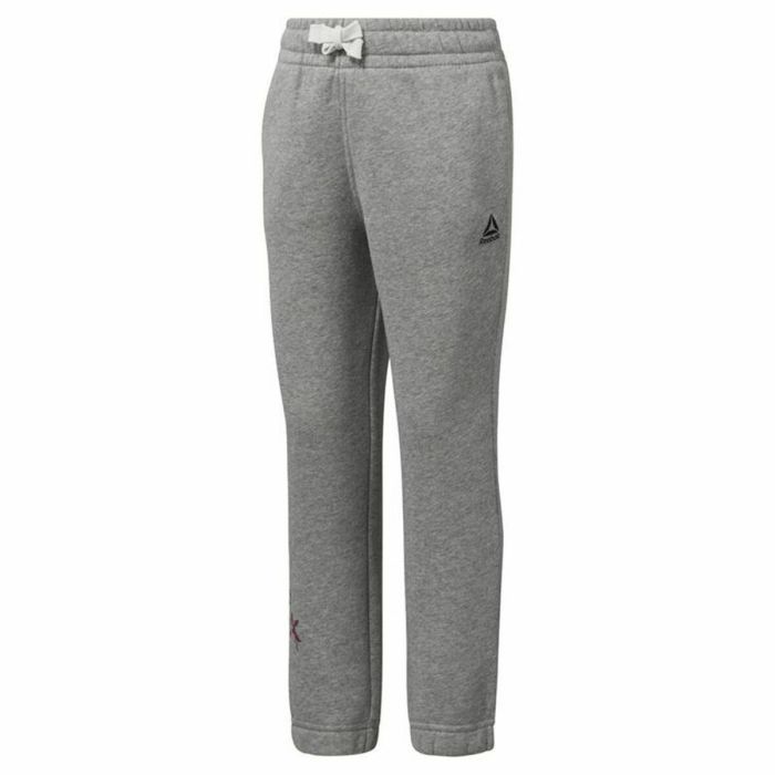 Pantalón Deportivo Infantil Reebok Elem Fleece Gris oscuro