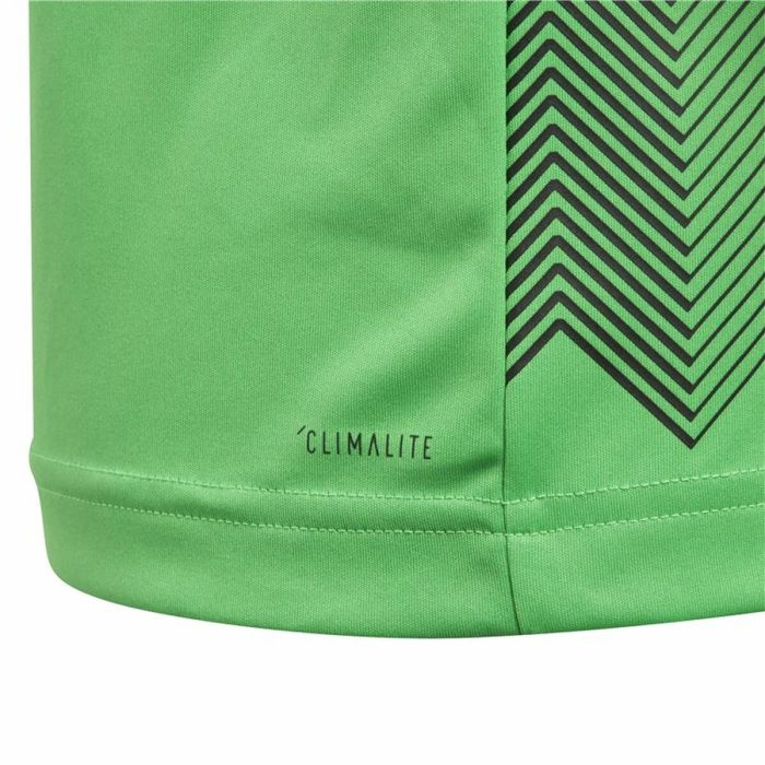 Camiseta de Fútbol de Manga Corta para Niños Adidas Verde Claro 2