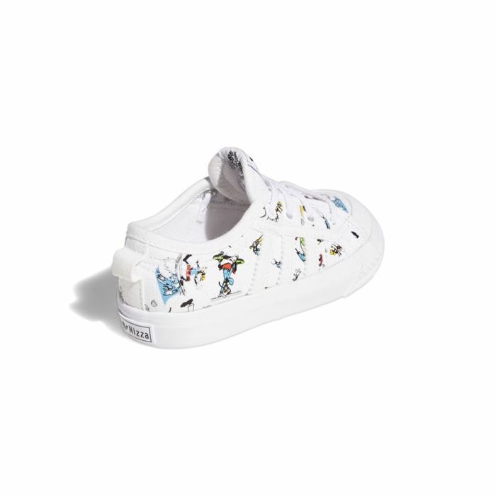 Zapatillas de Deporte para Bebés Adidas Originals Disney Nizza Blanco 4