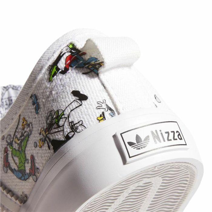 Zapatillas de Deporte para Bebés Adidas Originals Disney Nizza Blanco 2