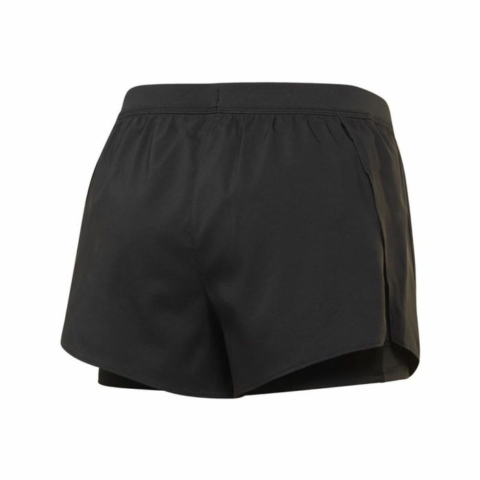 Pantalones Cortos Deportivos para Mujer Reebok Running Essentials 2 en 1 Negro Mujer 1