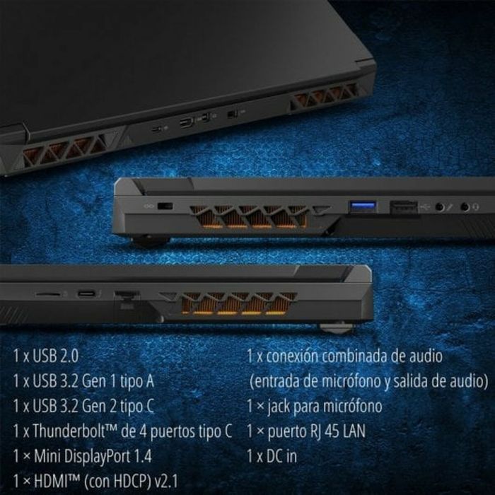 Notebook Medion Erazer Defender P40 Intel Core i7-13700HX 17,3" 16 GB 1