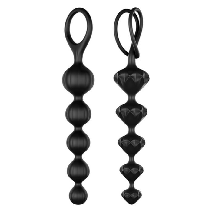Satisfyer Love beads bolas anales negro negro