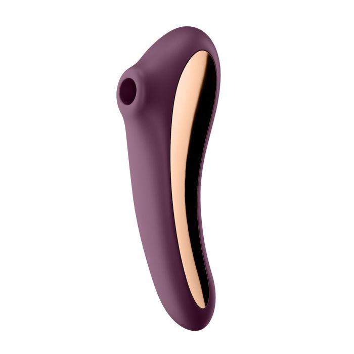 Succionador de Clítoris Satisfyer Dual Kiss Morado 1