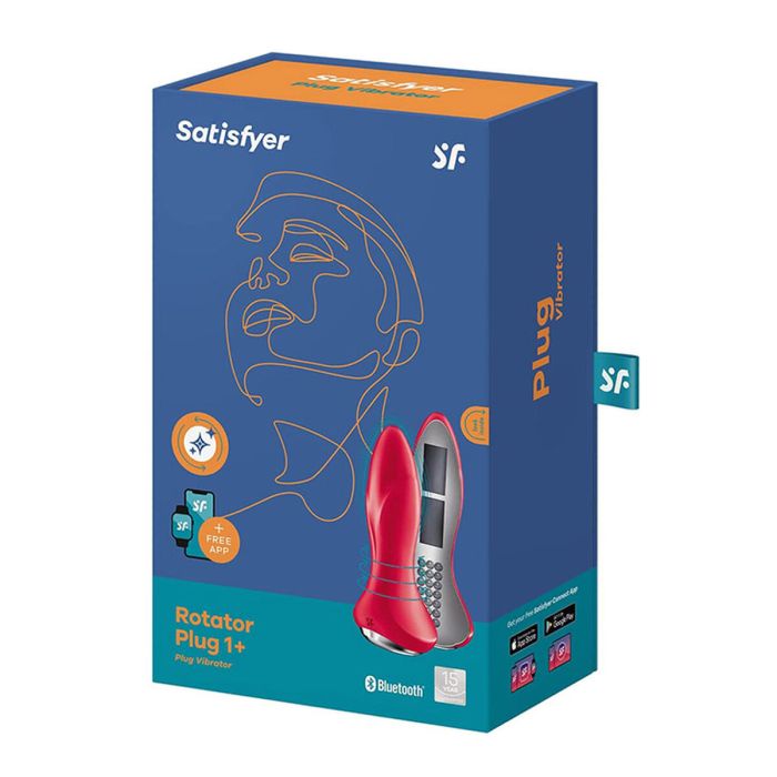 Vibrador Anal Negro Satisfyer Rojo 4