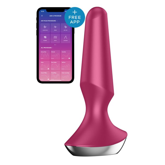 Satisfyer Plug-ilicious 2 vibrador rosa bluetooth y app