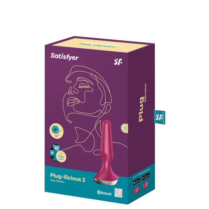 Plug Anal Satisfyer Ilicious 2 Rosa 3