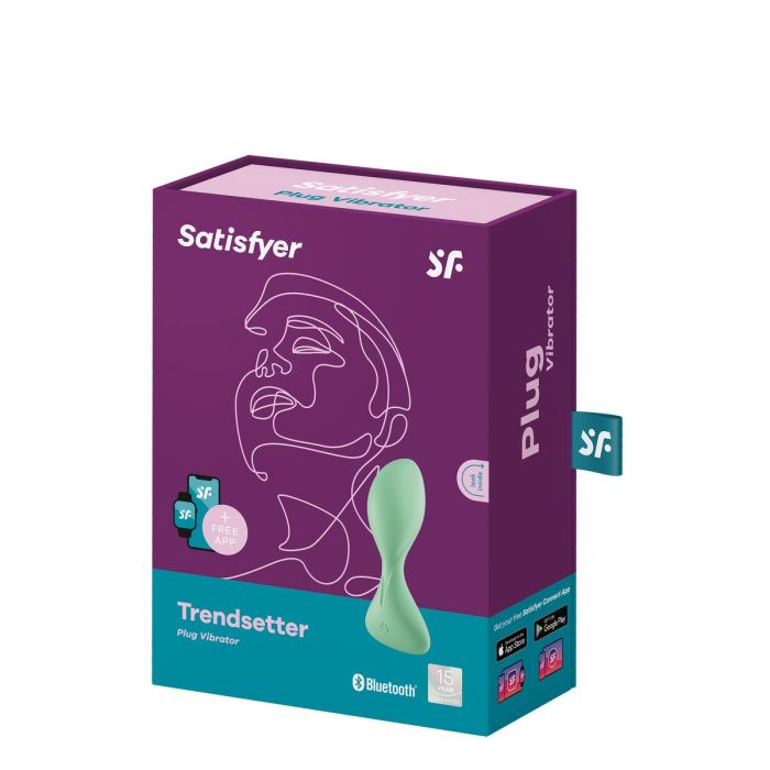 Plug Anal Satisfyer Trendsetter Light Verde 1