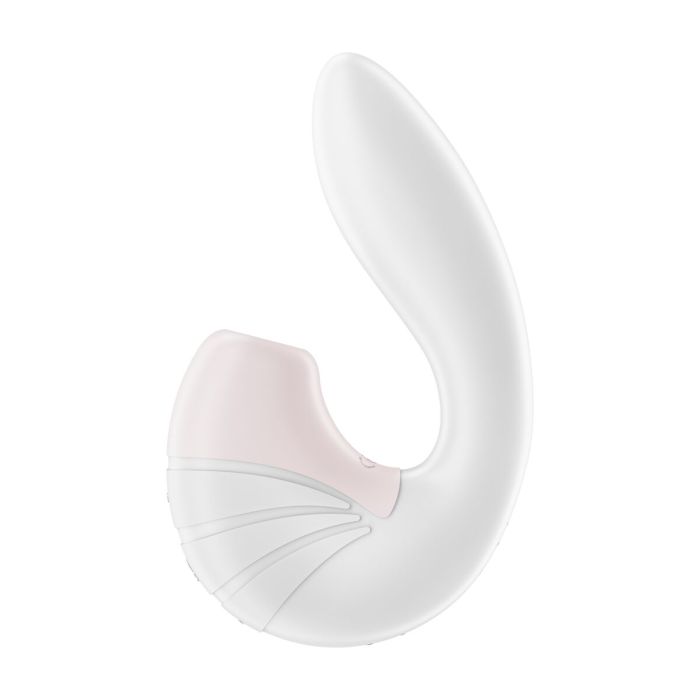 Vibrador Doble Estimulación Satisfyer Supernova Blanco 7