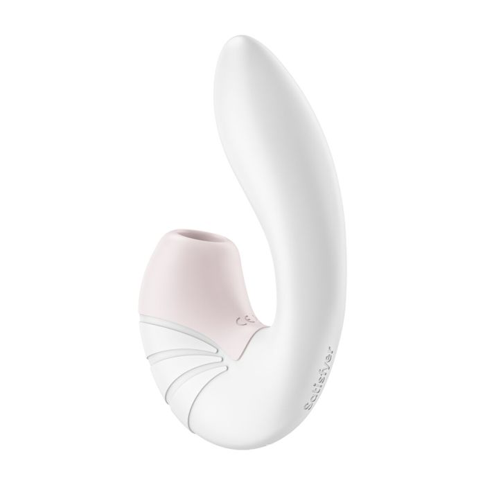 Vibrador Doble Estimulación Satisfyer Supernova Blanco 5