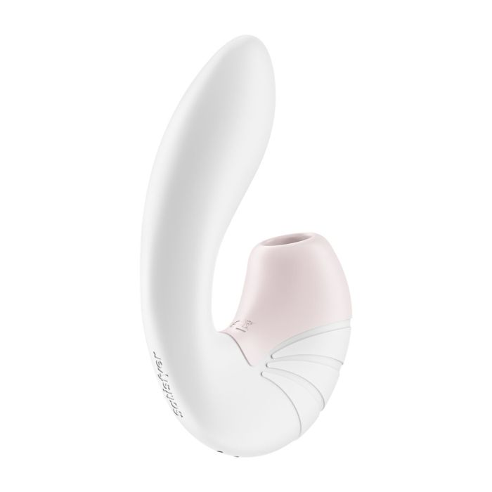 Vibrador Doble Estimulación Satisfyer Supernova Blanco 4