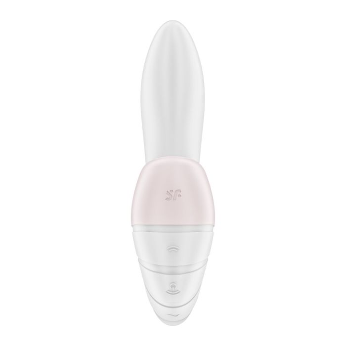 Vibrador Doble Estimulación Satisfyer Supernova Blanco 3