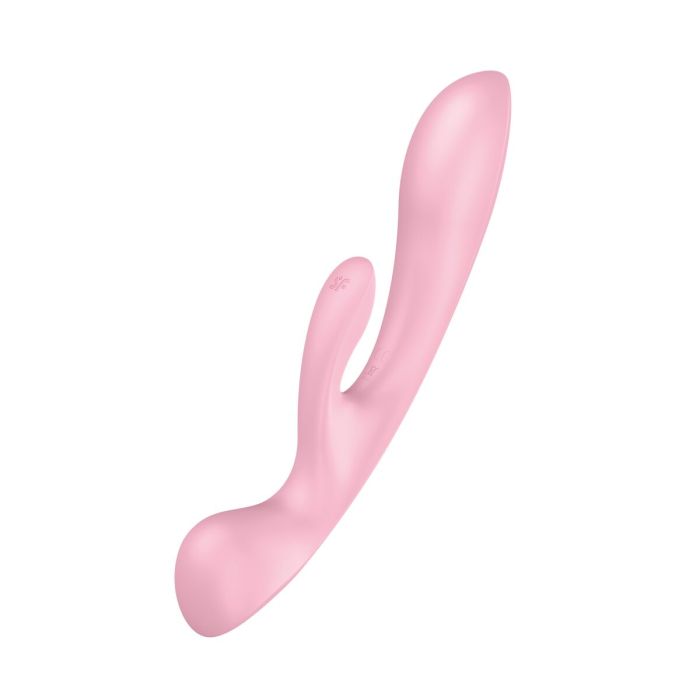 Satisfyer Triple oh! multi-vibrador rosa