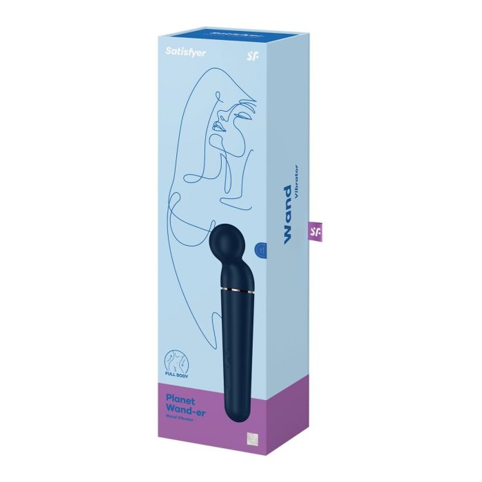 Masajeador Satisfyer Planet Wand-er Azul 1