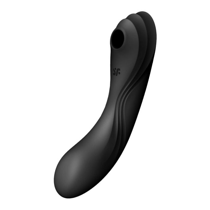 Vibrador Doble Estimulación Satisfyer CURVY TRINITY 4 Negro 1