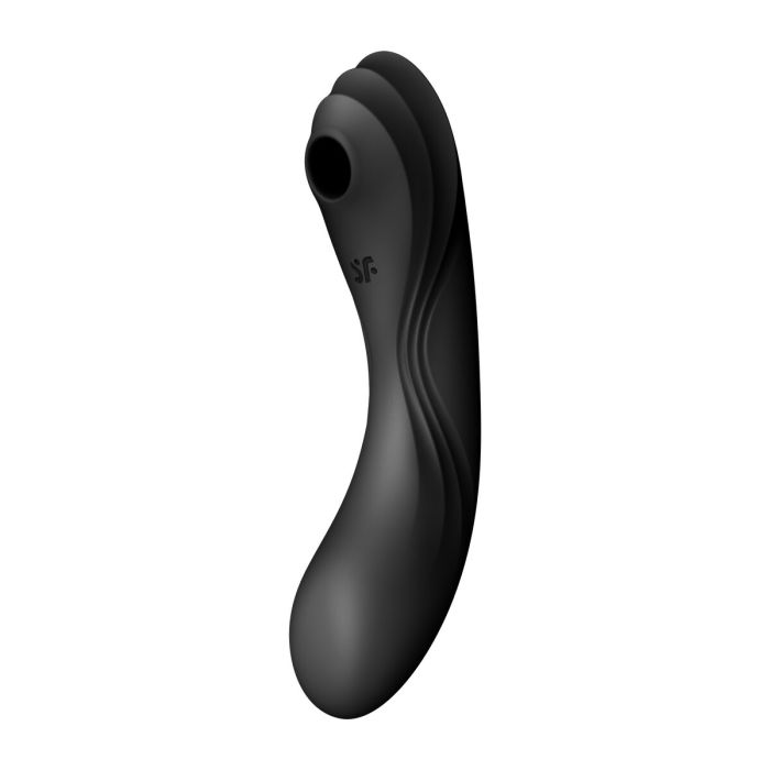 Vibrador Doble Estimulación Satisfyer CURVY TRINITY 4 Negro 9