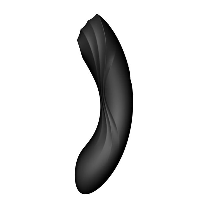 Vibrador Doble Estimulación Satisfyer CURVY TRINITY 4 Negro 8