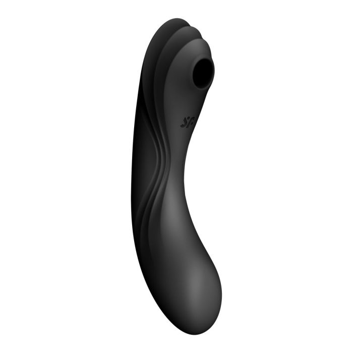 Vibrador Doble Estimulación Satisfyer CURVY TRINITY 4 Negro 3