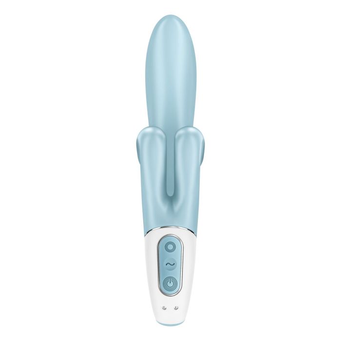 Vibrador Doble Estimulación Satisfyer Touch me Azul 4