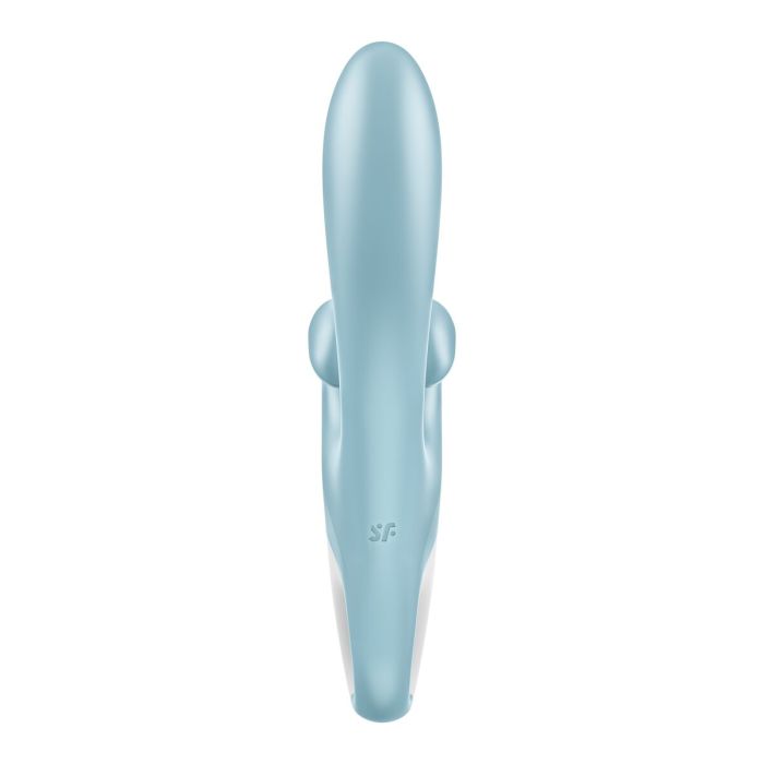 Vibrador Doble Estimulación Satisfyer Touch me Azul 2