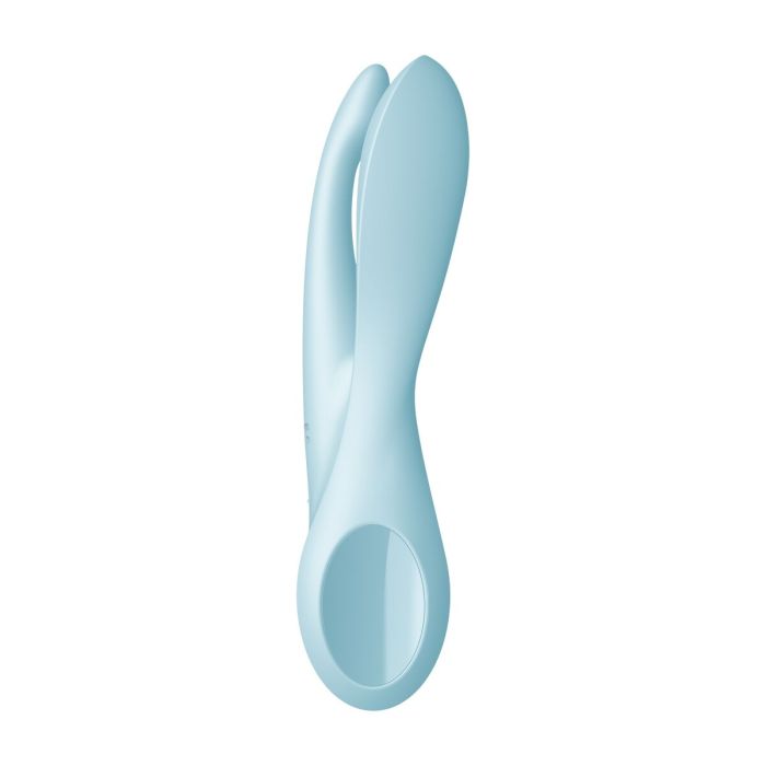 Masajeador Satisfyer Threesome 1 Light Azul 4