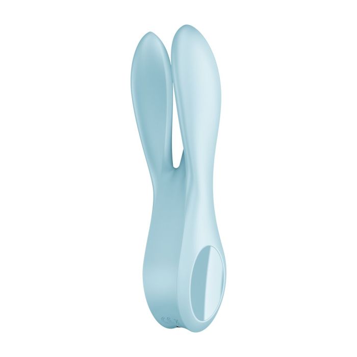 Masajeador Satisfyer Threesome 1 Light Azul 3