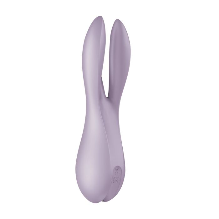 Masajeador Satisfyer Threesome 2 Morado 3