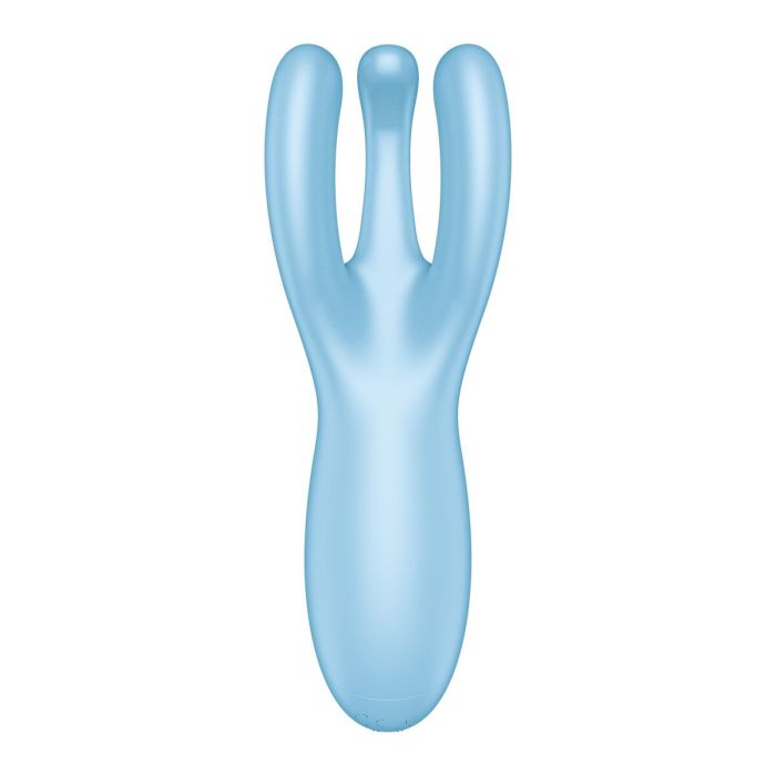 Masajeador Satisfyer Threesome 4 Connect Azul 3