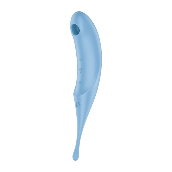 Satisfyer Twirling pro vibrador air pulse hybrid azul