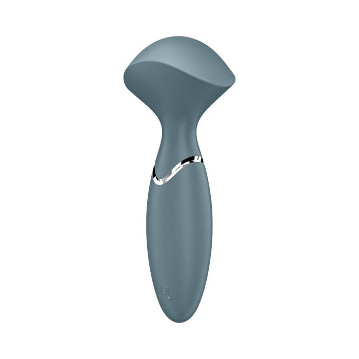 Masajeador Satisfyer Mini Wand-er Gris 4