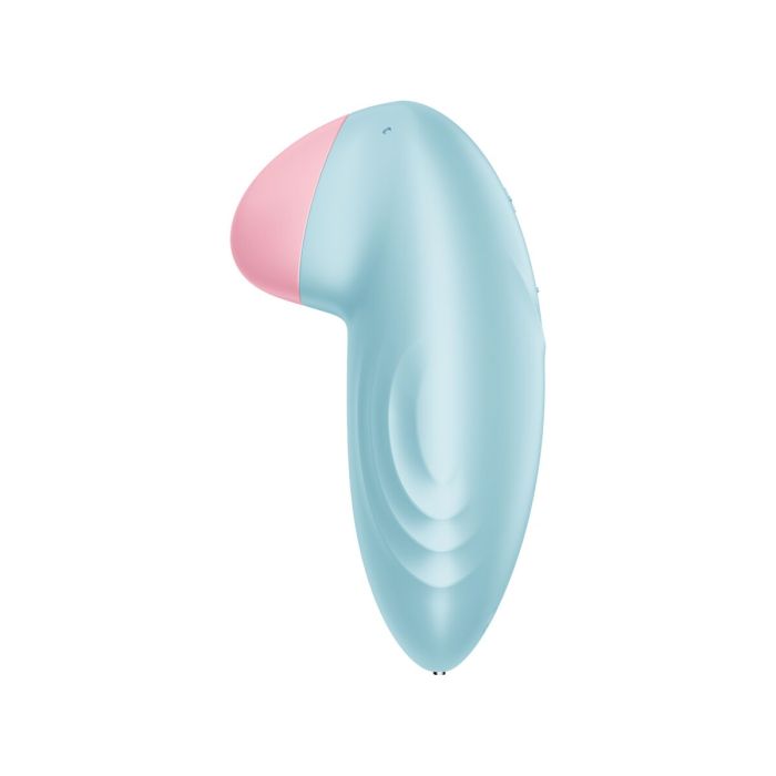 Vibrador Punto G Satisfyer Tropical Tip Light Azul 6