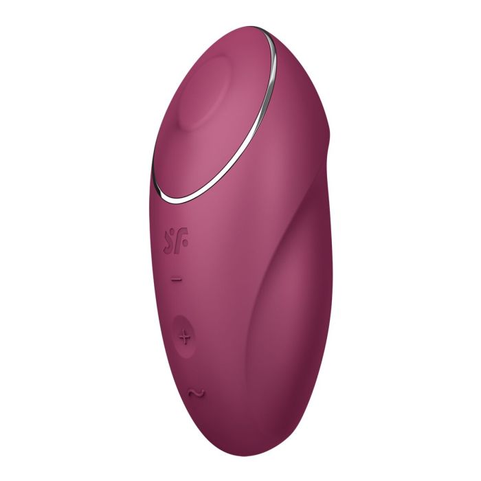 Masajeador Satisfyer Tap & Climax Rojo