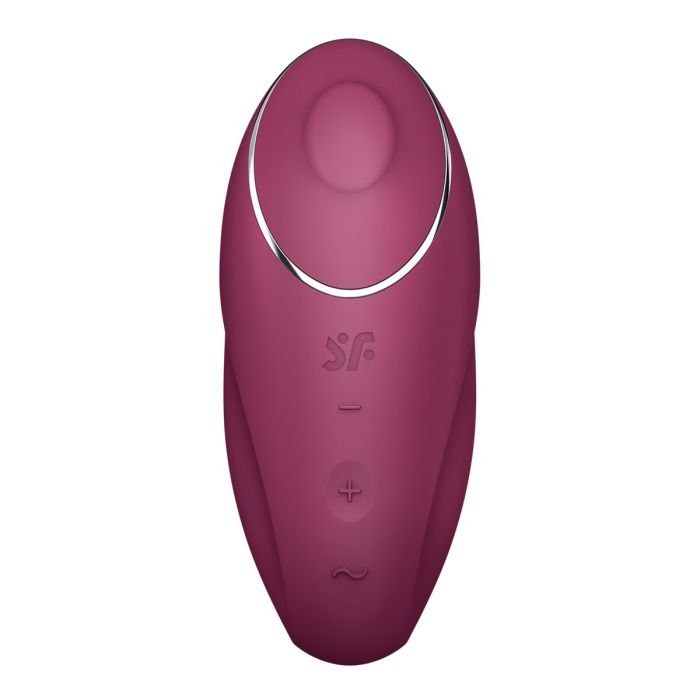 Masajeador Satisfyer Tap & Climax Rojo 4