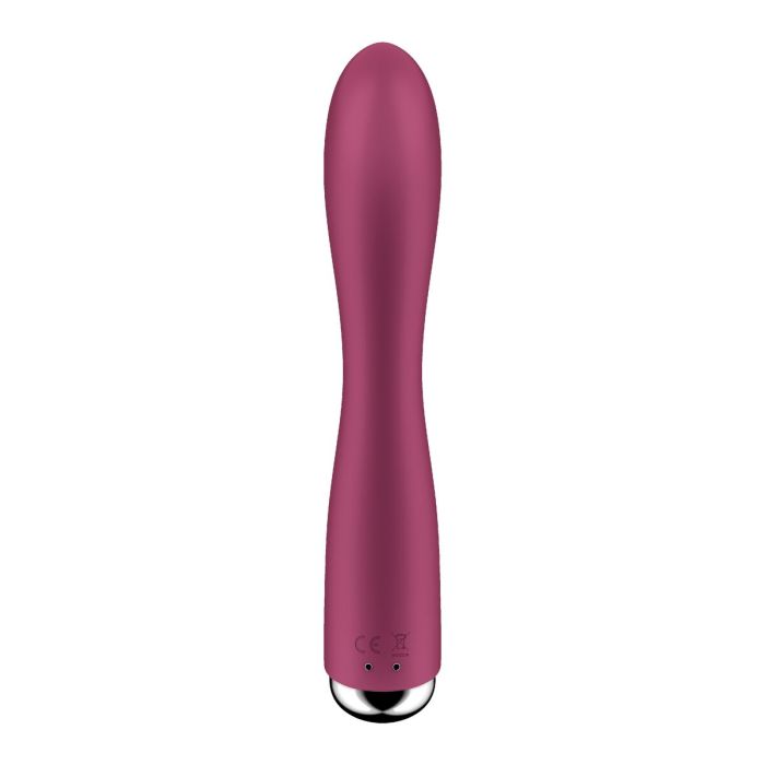 Vibrador Doble Estimulación Satisfyer Spinning Rabbit 1 Rojo 2