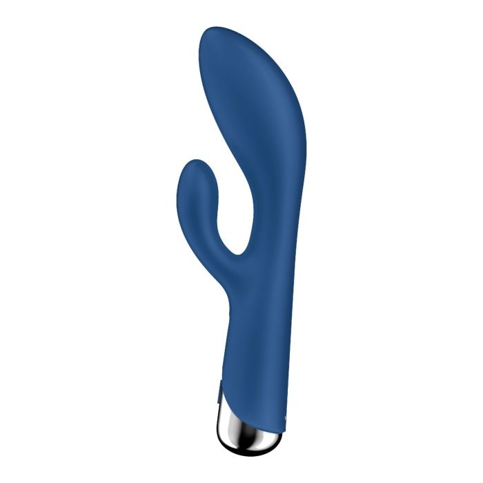 Vibrador Doble Estimulación Satisfyer Spinning Rabbit 1 Azul 6