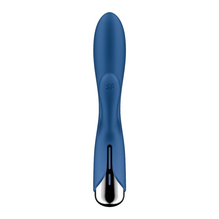 Vibrador Doble Estimulación Satisfyer Spinning Rabbit 1 Azul 4